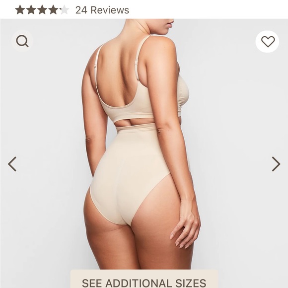 SKIMS NEW IN BOX 
Shaping Underwear
MID WAIST BRIEF IN SIZE MEDIUM COLOR CLAY - Picture 5 of 5